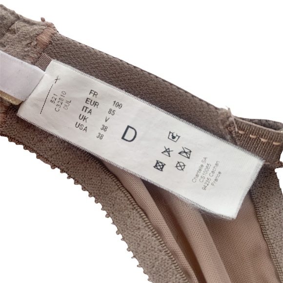 Chantelle Rive Gauche Full Coverage Unlined Bra 38D - Picture 7 of 7